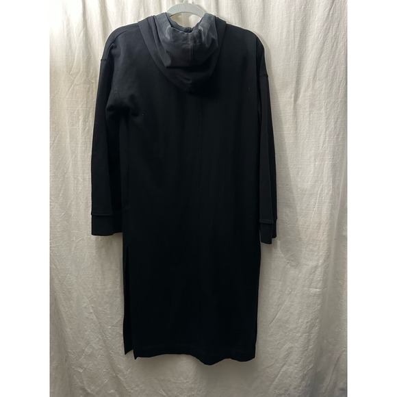 Young Fabulous & Broke Black full zip hoodie longline Sweatshirt Tencel XS - Picture 4 of 10